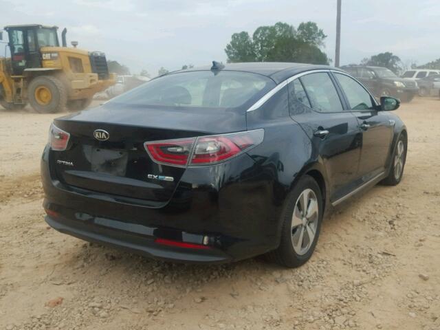 KNAGN4AD0E5076561 - 2014 KIA OPTIMA BLACK photo 4