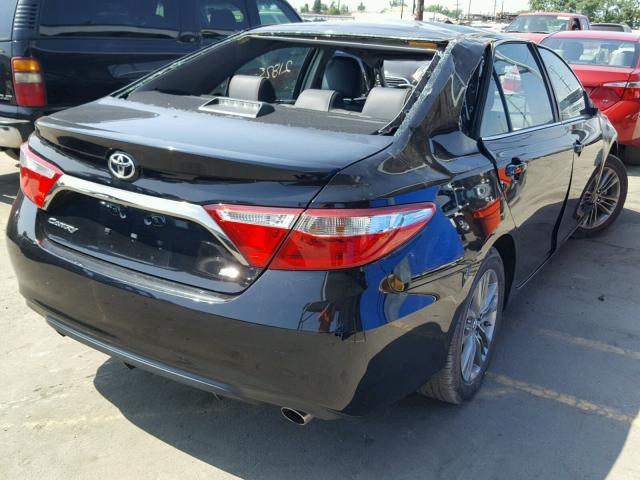 4T1BF1FK1FU995682 - 2015 TOYOTA CAMRY LE BLACK photo 4