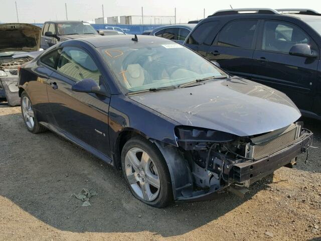 1G2ZM177484161223 - 2008 PONTIAC G6 GXP BLUE photo 1