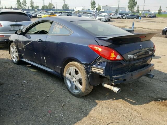 1G2ZM177484161223 - 2008 PONTIAC G6 GXP BLUE photo 3