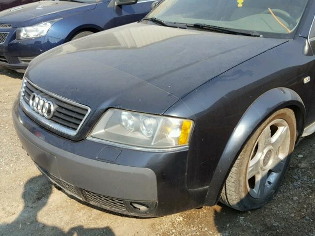 WA1YD64B95N023559 - 2005 AUDI ALLROAD BLACK photo 9