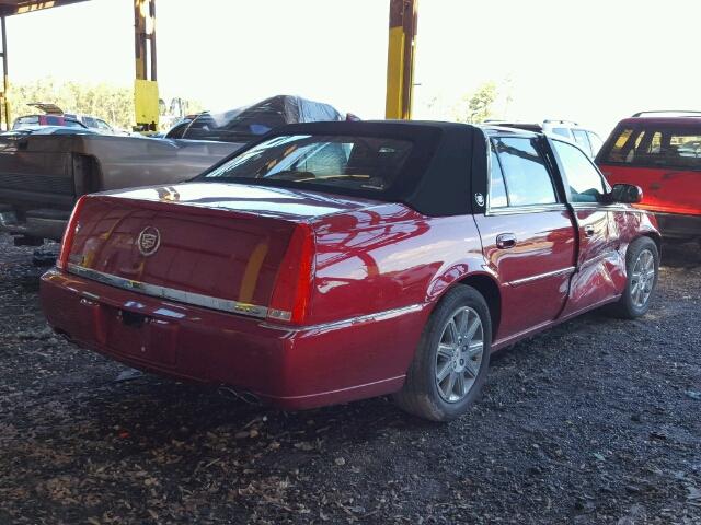 1G6KH5EYXAU112153 - 2010 CADILLAC DTS PREMIU RED photo 4