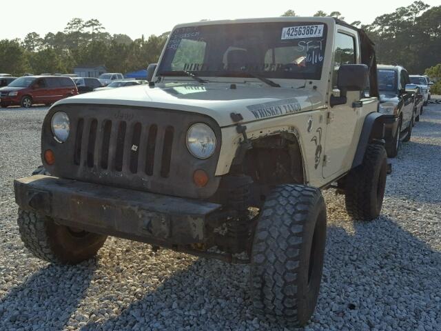 1J4AA2D19BL525988 - 2011 JEEP WRANGLER TAN photo 2