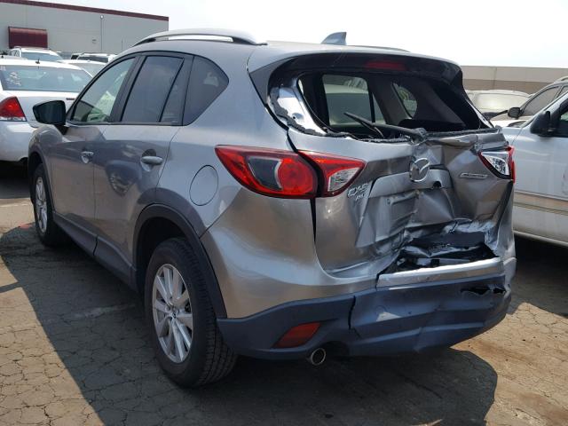 JM3KE4CY8E0312438 - 2014 MAZDA CX-5 TOURI SILVER photo 3