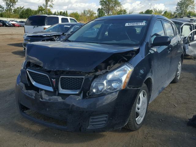 5Y2SP67859Z462274 - 2009 PONTIAC VIBE BLACK photo 2