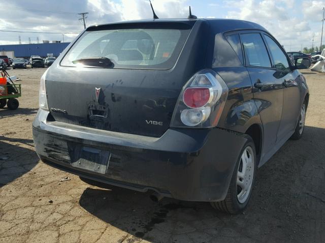 5Y2SP67859Z462274 - 2009 PONTIAC VIBE BLACK photo 4