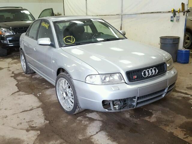 WAUDD68D7YA137021 - 2000 AUDI S4 2.7 QUA SILVER photo 1