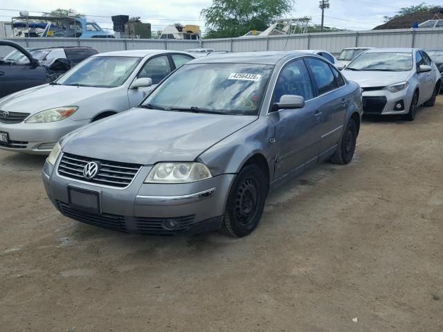 WVWPD63B14P106280 - 2004 VOLKSWAGEN PASSAT GLS GRAY photo 2