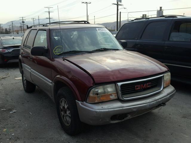 1GKDT13W8Y2182257 - 2000 GMC JIMMY / EN RED photo 1