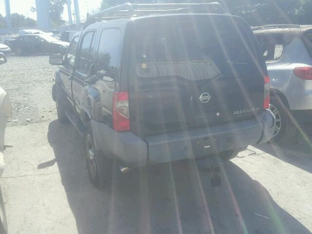 5N1MD28Y63C672767 - 2003 NISSAN XTERRA SE BLACK photo 3