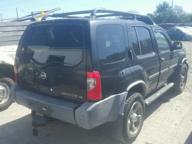 5N1MD28Y63C672767 - 2003 NISSAN XTERRA SE BLACK photo 4