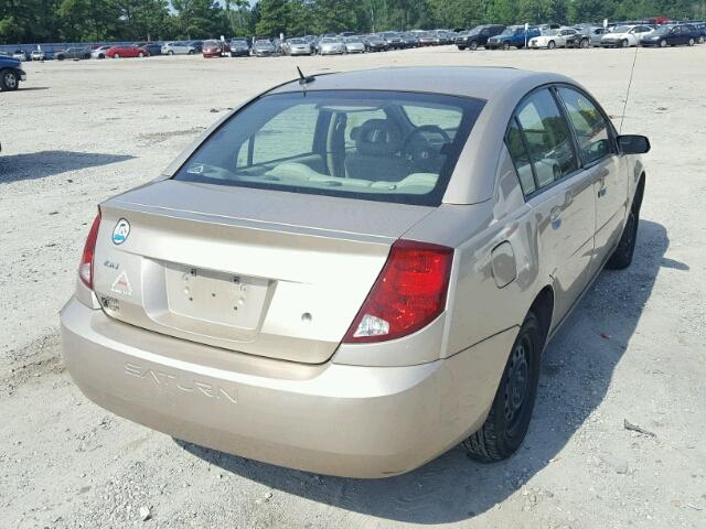 1G8AJ55F27Z157461 - 2007 SATURN ION LEVEL TAN photo 4