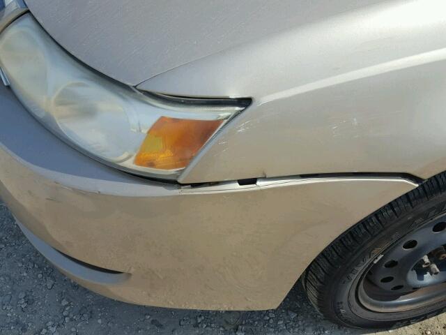 1G8AJ55F27Z157461 - 2007 SATURN ION LEVEL TAN photo 9