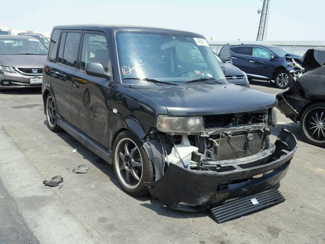 JTLKT324X64107774 - 2006 TOYOTA SCION XB Negro foto 1