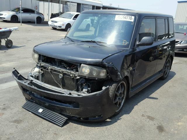JTLKT324X64107774 - 2006 TOYOTA SCION XB Negro foto 2