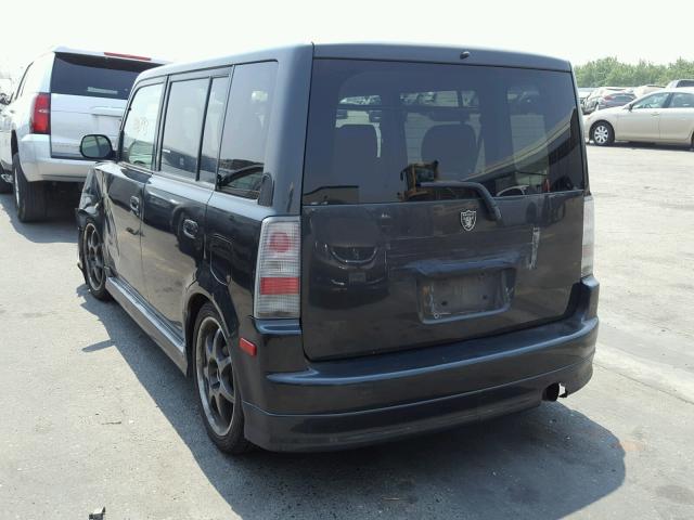 JTLKT324X64107774 - 2006 TOYOTA SCION XB Negro foto 3