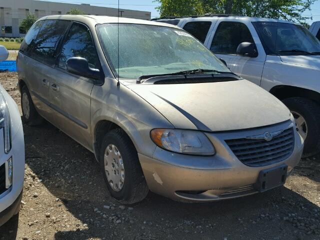 1C4GJ45353B106037 - 2003 CHRYSLER VOYAGER LX GOLD photo 1