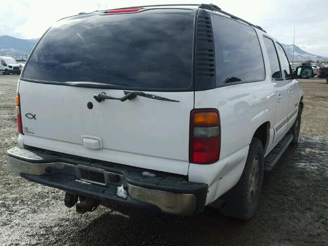 3GKFK16T23G108667 - 2003 GMC YUKON XL WHITE photo 4