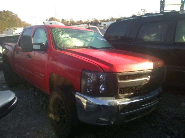 1GCPKSE74CF214985 - 2012 CHEVROLET SILVERADO RED photo 1