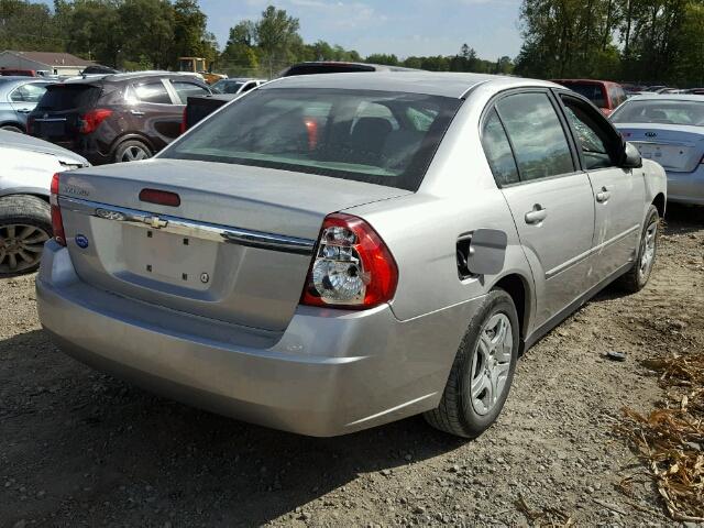 1G1ZS58F98F141528 - 2008 CHEVROLET MALIBU LS SILVER photo 4