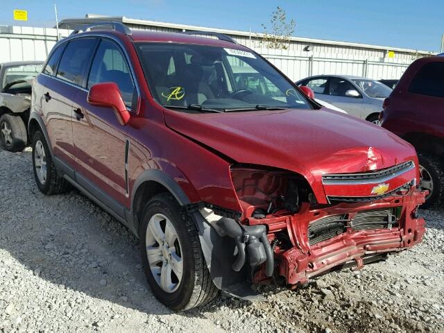 3GNAL2EK0DS636909 - 2013 CHEVROLET CAPTIVA LS RED photo 1