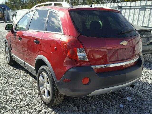 3GNAL2EK0DS636909 - 2013 CHEVROLET CAPTIVA LS 红色 照片 3