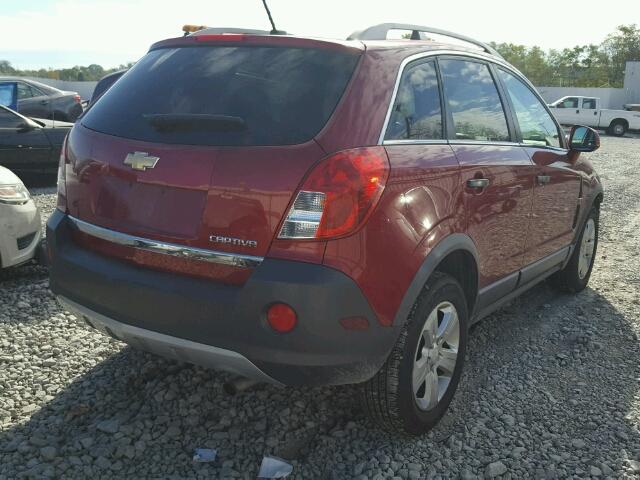 3GNAL2EK0DS636909 - 2013 CHEVROLET CAPTIVA LS 红色 照片 4