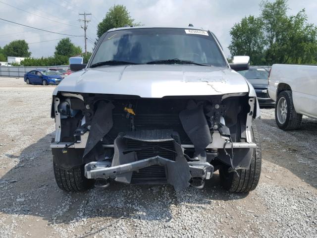 5LMJJ2JT2FEJ11448 - 2015 LINCOLN NAVIGATOR SILVER photo 9