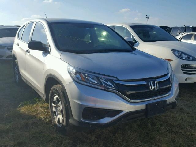 3CZRM3H35FG708304 - 2015 HONDA CR-V SILVER photo 1