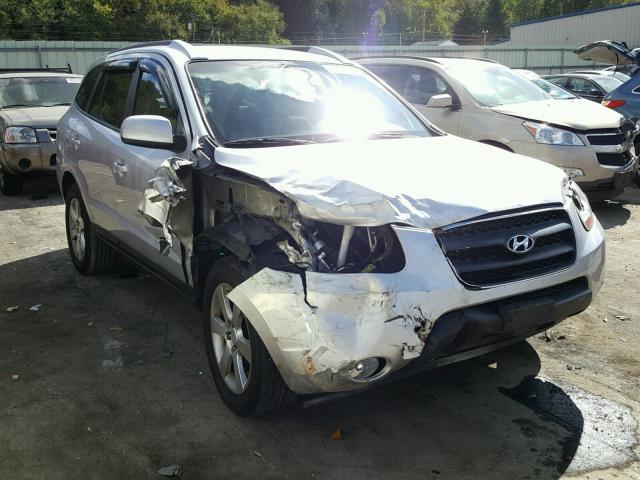 5NMSH13E68H206529 - 2008 HYUNDAI SANTA FE S SILVER photo 1