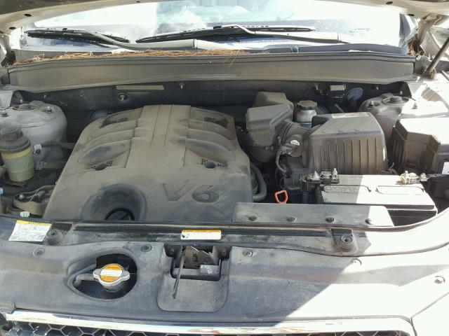 5NMSH13E68H206529 - 2008 HYUNDAI SANTA FE S 银色 照片 7