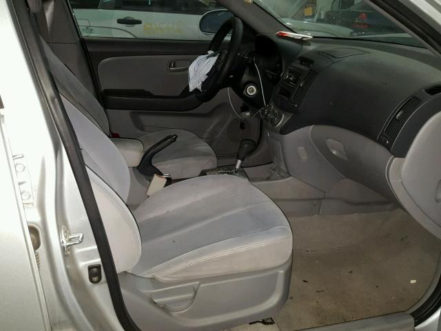 KMHDU46D87U258868 - 2007 HYUNDAI ELANTRA SILVER photo 5