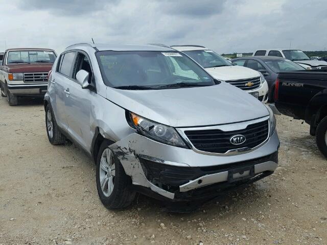 KNDPB3A24C7209179 - 2012 KIA SPORTAGE B SILVER photo 1