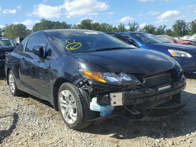 2HGFG3B52EH526151 - 2014 HONDA CIVIC LX BLACK photo 1