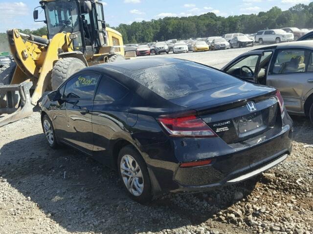 2HGFG3B52EH526151 - 2014 HONDA CIVIC LX BLACK photo 3