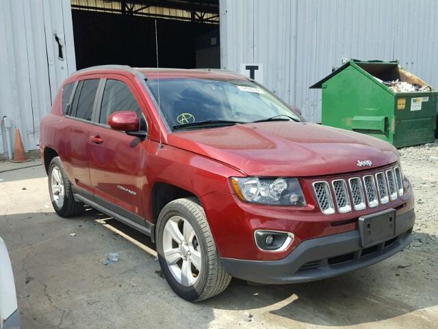 1C4NJDEB8FD120599 - 2015 JEEP COMPASS LA BURGUNDY photo 1