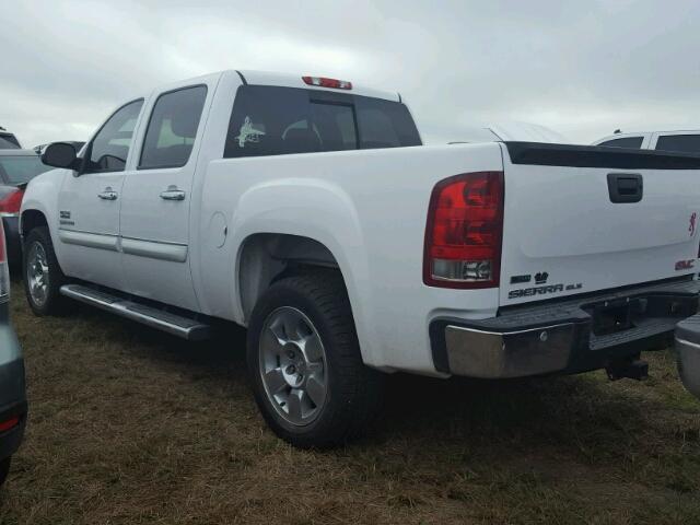 3GTRCVE07AG280596 - 2010 GMC SIERRA C15 WHITE photo 3