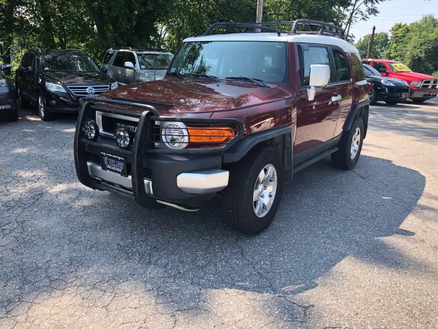 JTEBU11F38K023211 - 2008 TOYOTA FJ CRUISER BURGUNDY photo 1