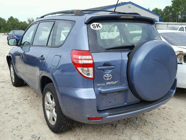 JTMZF33V99D009574 - 2009 TOYOTA RAV4 BLUE photo 3