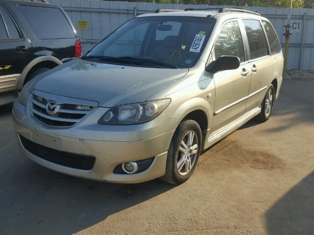 JM3LW28J440528044 - 2004 MAZDA MPV TAN photo 2