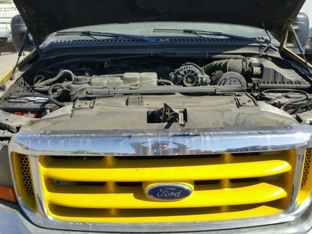 1FDAF56F8XEA15480 - 1999 FORD F550 SUPER YELLOW photo 7