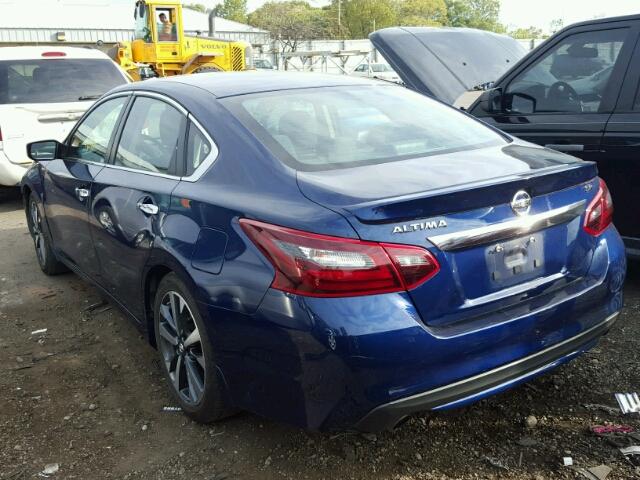 1N4AL3AP9HC153078 - 2017 NISSAN ALTIMA 2.5 BLUE photo 3