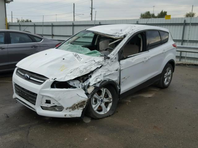 1FMCU0GX6FUA62049 - 2015 FORD ESCAPE SE WHITE photo 2