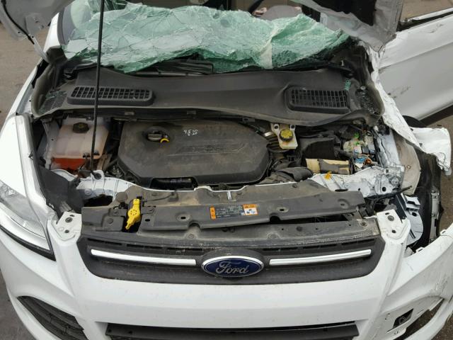 1FMCU0GX6FUA62049 - 2015 FORD ESCAPE SE WHITE photo 7