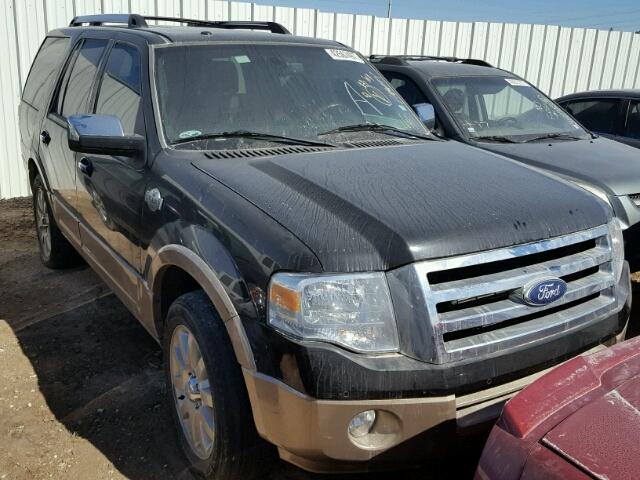 1FMJU1H51DEF66221 - 2013 FORD EXPEDITION BLACK photo 1