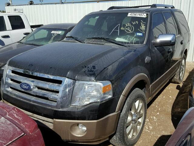 1FMJU1H51DEF66221 - 2013 FORD EXPEDITION BLACK photo 2