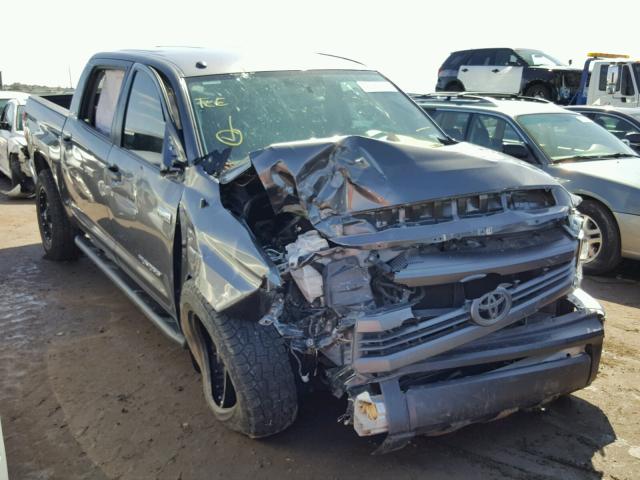 5TFDW5F12EX392779 - 2014 TOYOTA TUNDRA GRAY photo 1