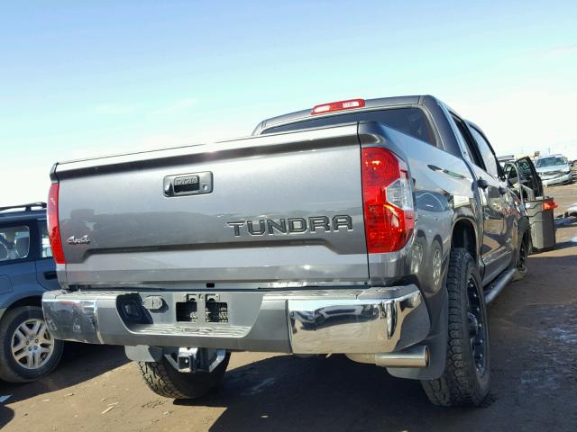 5TFDW5F12EX392779 - 2014 TOYOTA TUNDRA GRAY photo 4