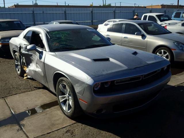 2C3CDZAG3FH758067 - 2015 DODGE CHALLENGER SILVER photo 1