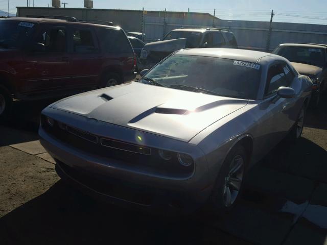 2C3CDZAG3FH758067 - 2015 DODGE CHALLENGER SILVER photo 2